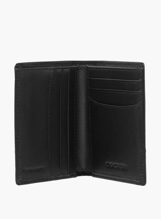 DUCHINI BLACK Men Bi-Fold Leather Wallet for Men | Best Price UAE