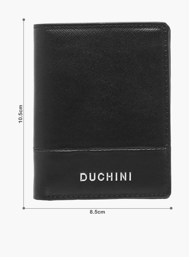 DUCHINI Men Bi-Fold Leather Wallet