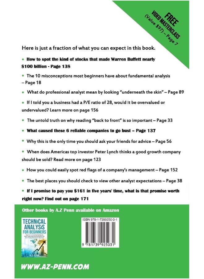 null - Fundamental Analysis for Beginners: Grow Your Investment Portfolio Like A Pro Using Financial Statements and Ratios of Any Business with Zero Investing Experience Required - Image 1