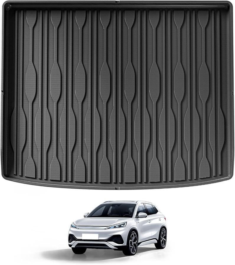 Custom Fit TPE Trunk Mat For BYD Atto 3 Yuan Plus All Weather Waterproof - Image 1