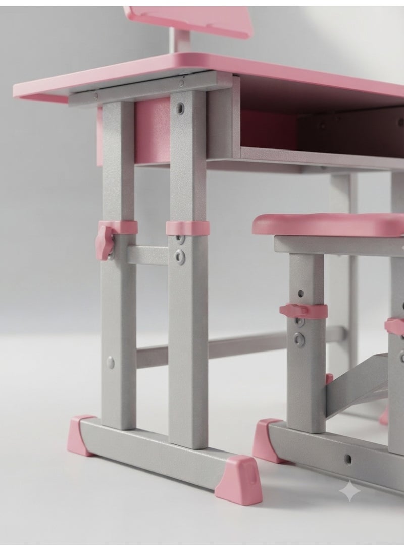 StarKids A comprehensive study desk set for children featuring a smart, modern design that creates an ideal environment—combining ultimate comfort, superior organization, and enhanced focus—to elevate the daily learning experience to the highest quality standards. - Image 4