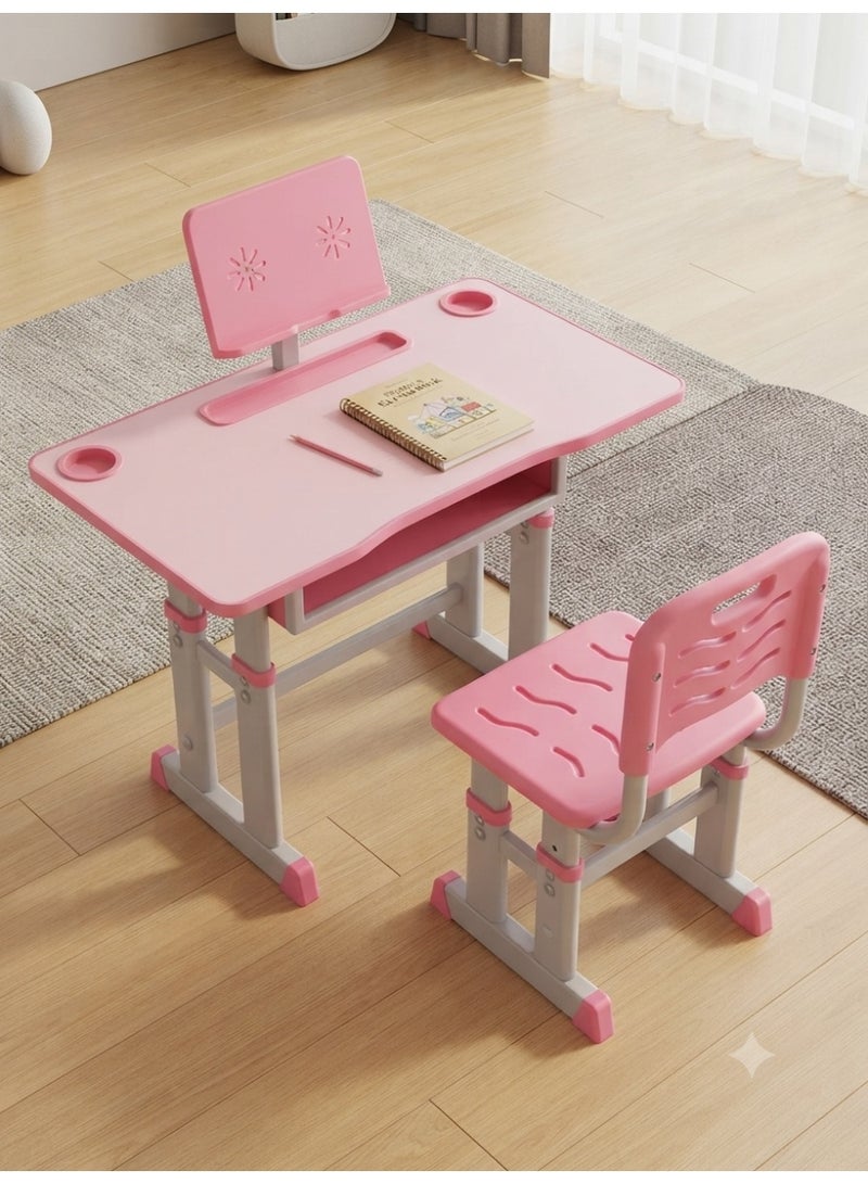 StarKids A comprehensive study desk set for children featuring a smart, modern design that creates an ideal environment—combining ultimate comfort, superior organization, and enhanced focus—to elevate the daily learning experience to the highest quality standards. - Image 2