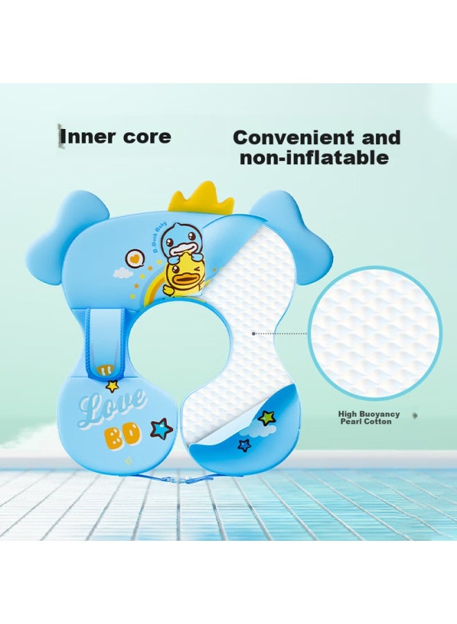 B.duck Baby Swimming Armpit Ring Newborn Safe Stable Non-flip Anti-choking Water-proof Non-inflatable Lifebuoy - Image 4