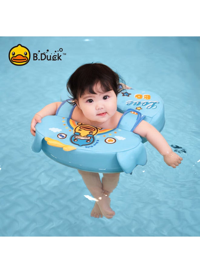 B.duck Baby Swimming Armpit Ring Newborn Safe Stable Non-flip Anti-choking Water-proof Non-inflatable Lifebuoy - Image 1