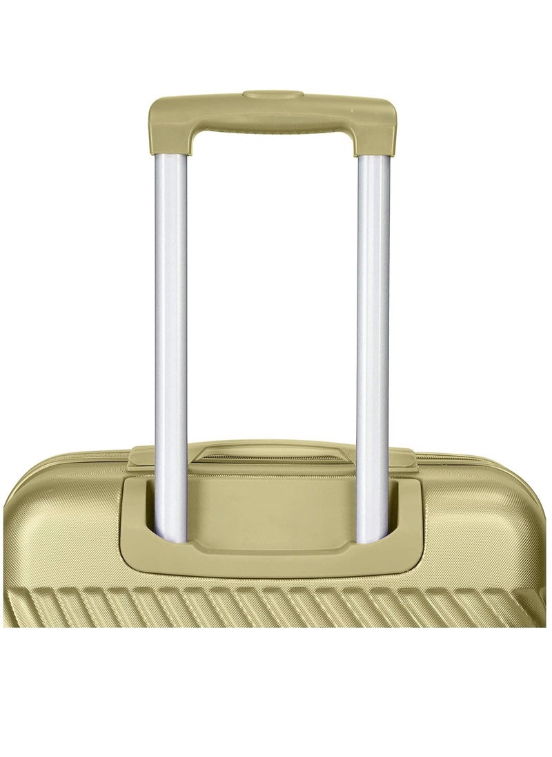 SENATOR - Hard Case Travel Bag Luggage Trolley For Unisex ABS Lightweight Suitcase with 4 Spinner Wheels KH1065 Tea Green - Image 1