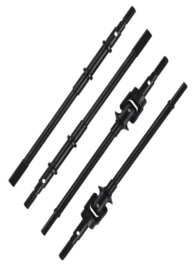 Vgoohobby RC Front & Rear Steel Drive Shaft CVD Axle Compatible with Axial SCX10 II 90046 90047 1/10 RC Car - Image 2