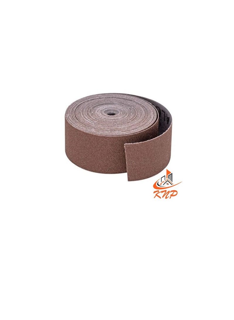 KNP 120 Grit Sanding Paper Roll 115mm X 50Mtr - Image 1