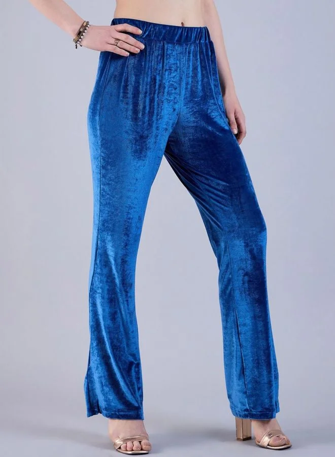 Freehand Women Bootcut Solid Mid Rise Bootcut Pant