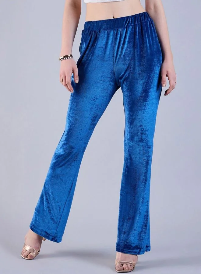 Freehand Women Bootcut Solid Mid Rise Bootcut Pant