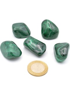 Murty99 Genuine Drum Natural Malachite Stone Rock Piece 1st quality  - Image 2