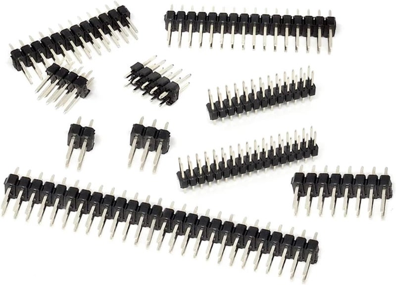 50/20/10Pcs 2.54mm Single Row Male 1/2 * 40P PCB Board Pin Header Connector Strip Pinheader 2/3/4/5/6/8/10/12/20/40Pin(1X6Pin (30PCS)) - Image 2