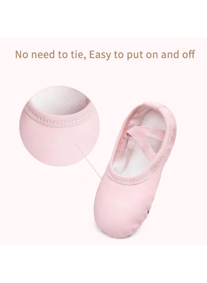 Stelle Girls Ballet Dance Shoes Slippers for Kids Toddler (Pink2, 6MT) - Image 4