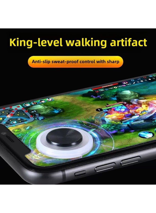 Mobile Phone Game Suction Cup Stick Rocker Walking Direction Key Artifact Hand Tour Screen on Suction Cup Walking Application-Product Color:White - Image 2