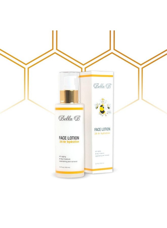Bella B Face Lotion 3.4 Oz Bottle Facial Glow Pregnancy Skin Care Pregnancy Face Moisturizer Pregnancy Safe Healthy Beauty Natural Face Moisturizer Natural Face Lotion - Image 1