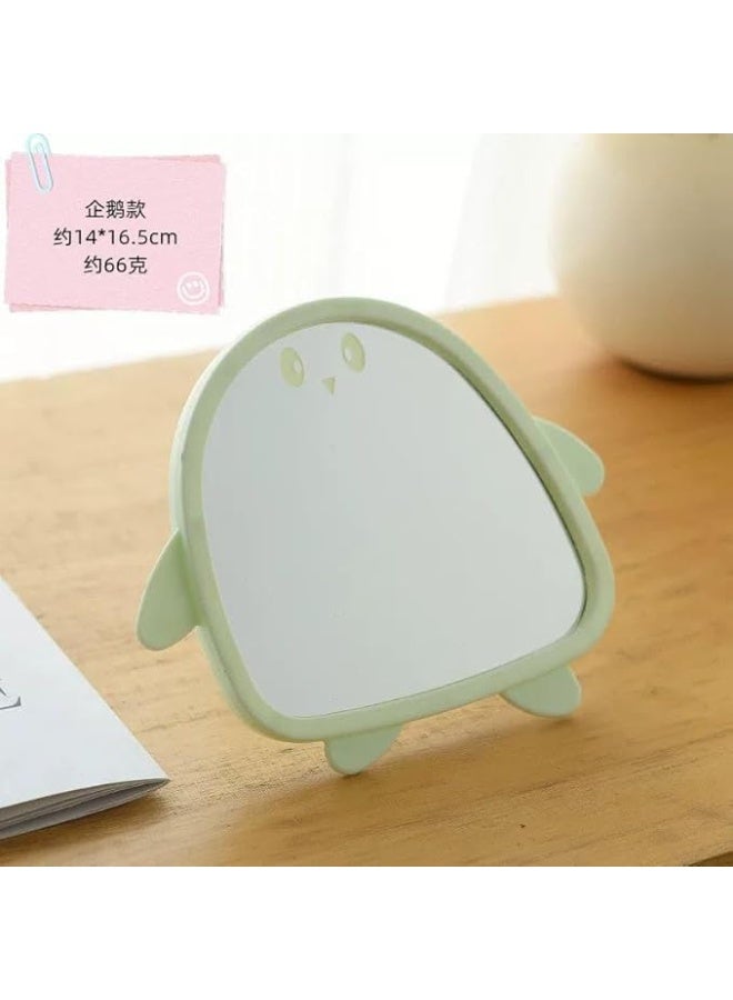 Cosmetic Mirrors for Girls and Women, Perfect for Makeup, Decorate and Brighten Up Your Decor with Bright Colors (Light Green) - Image 1