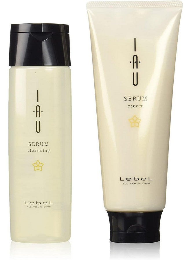 Lebel مجموعة شامبو تنظيف الشعر سيروم ليبل إياو 200 مل وكريم سيروم ليبل إياو 200 مل (مجموعة الشاي الأخضر) - Image 1