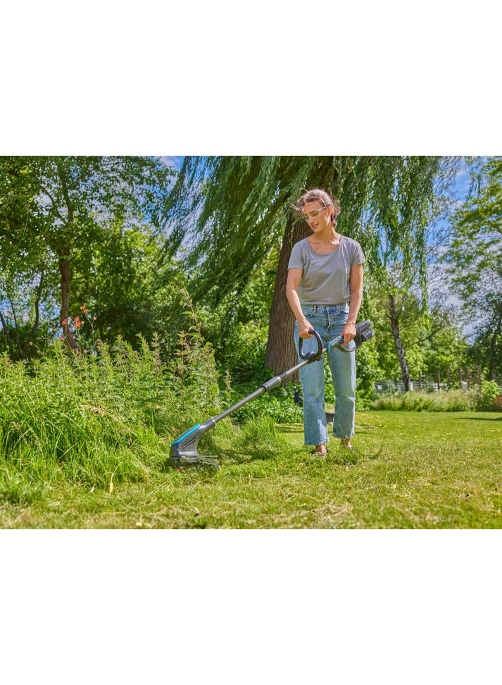 GARDENA- Battery Trimmer PowerTrim 30/18V P4A Ready-To-Use Set - Image 5