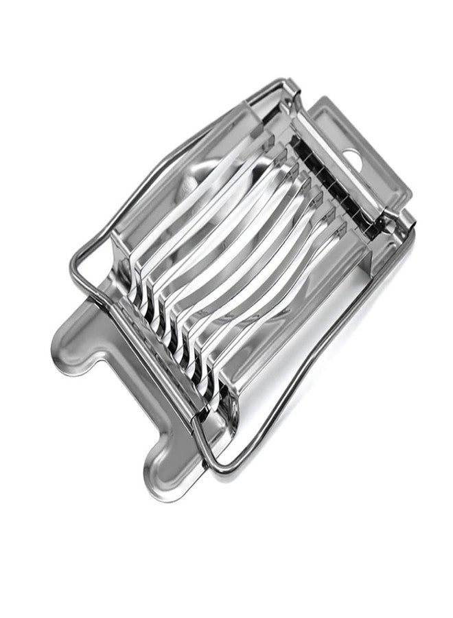 nanaxagly Egg Slicer for Hard Boiled Eggs, Stainless Steel Wire Multi-Purpose Egg Slicer, Kitchen Utilities, Can Cut Eggs Bread Mushroom Soft Fruit - Image 1