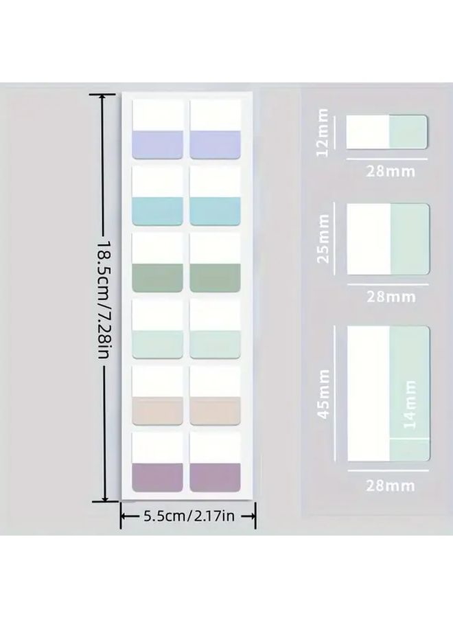 Transparent Sticky Index Tabs Arrow Flags 210 Pack for Planners Office School - Image 5