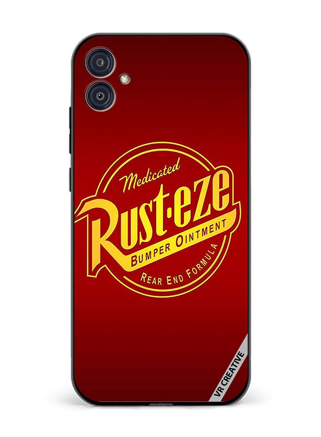 VR CREATIVE Protective Case Cover For Samsung Galaxy M04/F04 Rust Eze Rear End Formula Design Multicolour - Image 1