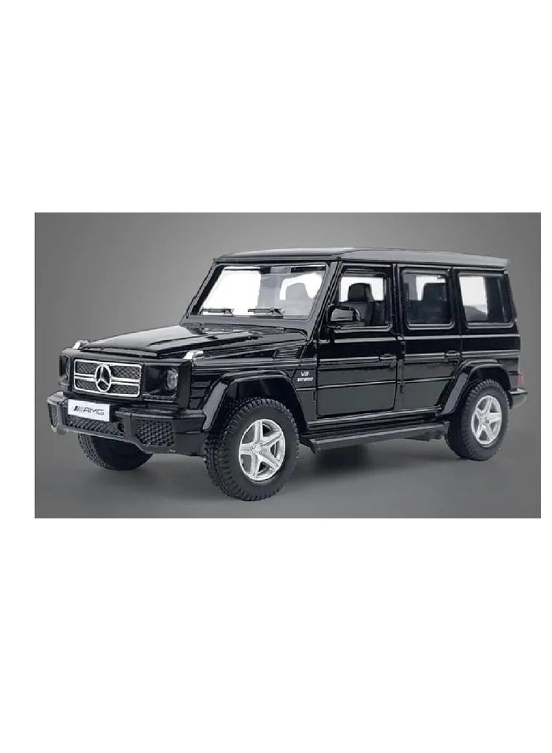Die Cast - Haj Mercedes Benz G63 AMG L&S W/ Smoke 1:24 (HCL-501A) - Image 2