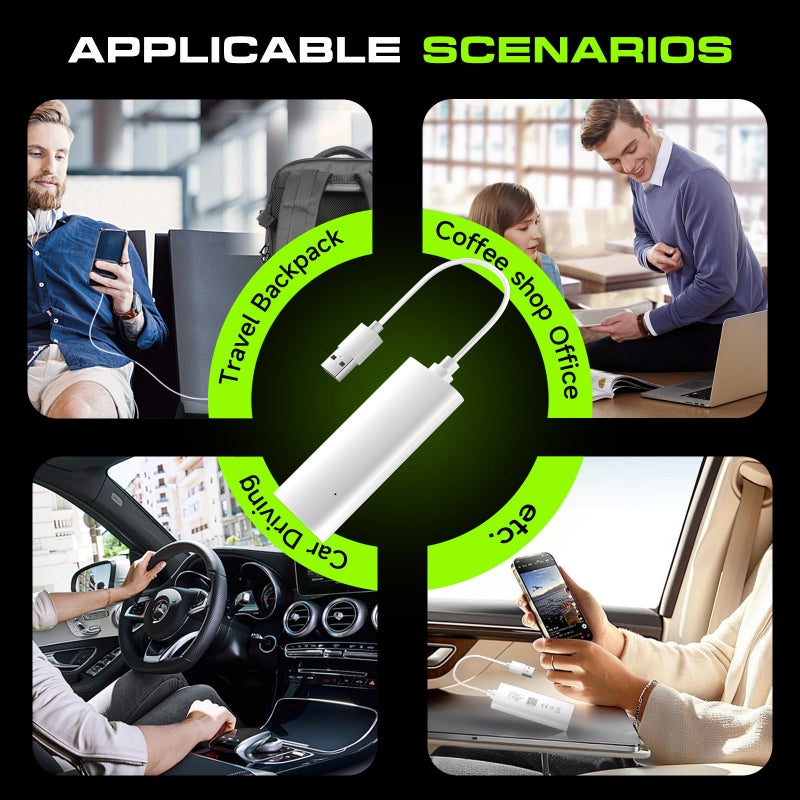 MAHVEC Portable WiFi Hotspot for Travel | No SIM | Pay-as-You-Go, Hotspot MiFi Device Supports 8 Devices | 200+ Countries (USA &130+ Countries) | Switchable Operators - Image 3