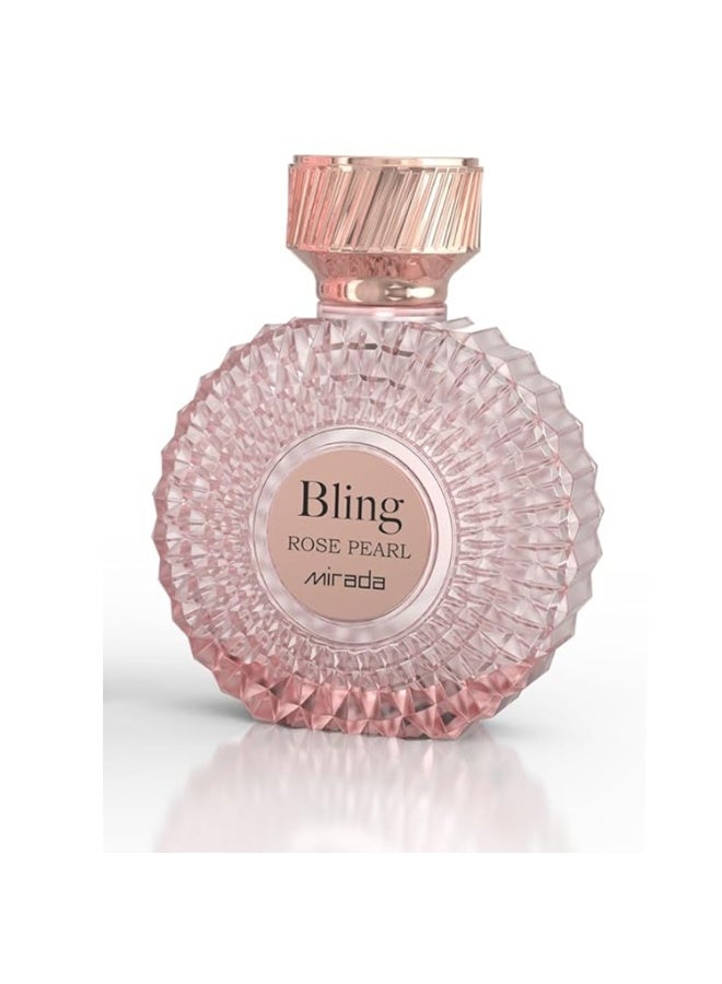 ميرادا عطر بلينغ روز بيرل للنساء أو دو بارفان 100 مل - Image 2