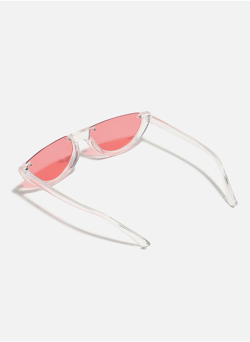 Haute Sauce Cleat Frame Tinted Lens Cat Eye Sunglasses  - Image 3