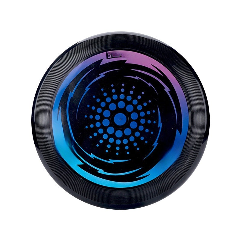 LED Flying Disc 23cm 42LED Green Light - Lightweight Glowing Frisbee for Night Games - Durable Easy to Catch Disc for Beginners Youth Outdoor Sports - Image 1