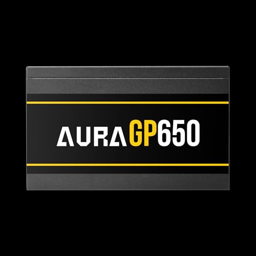 GAMDIAS GAMDAIS Aura GP650-650W EFFICIENT Power Supply | ATX12V v2.4,Non-Modular Power Supply | 120mm Hydraulic Bearing Fan | OVP/UVP/OPP/OCP/SCP Protection | Black Flat Cable. - Image 2