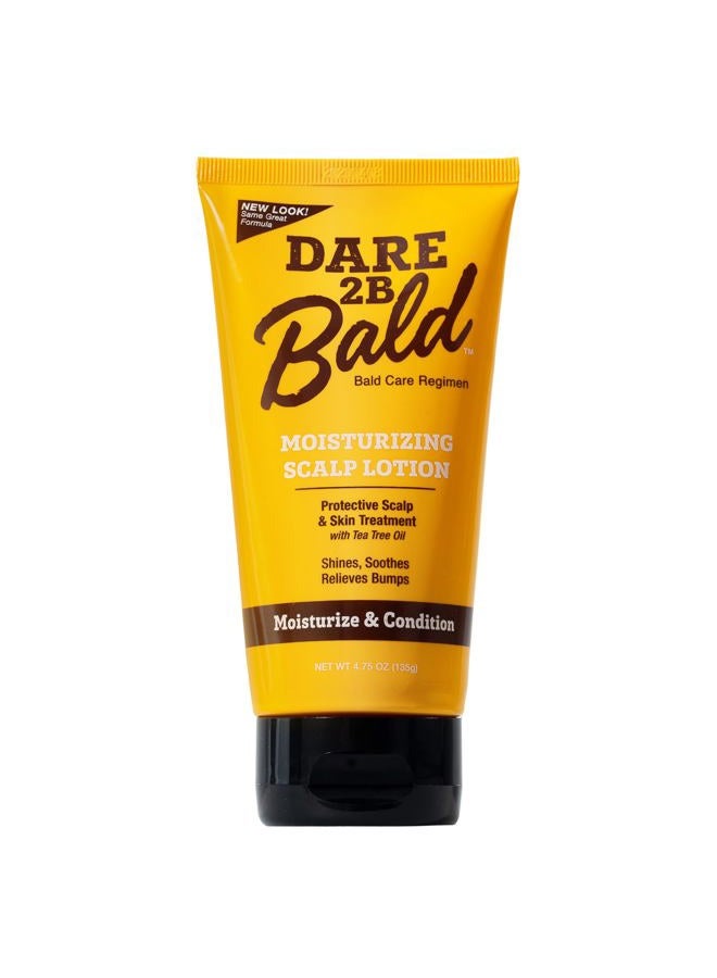 Dare 2B Bald مرطب هاي تايم جريء لتكون أصلع علاج لفروة الرأس، شجرة الشاي، 4.75 أونصة، أبيض (825930) - Image 1