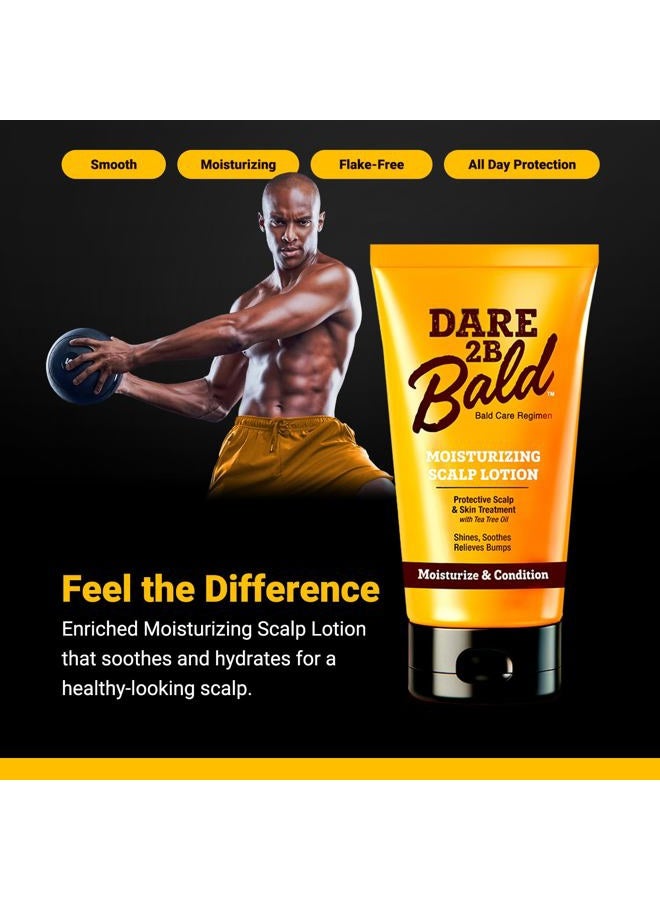 Dare 2B Bald مرطب هاي تايم جريء لتكون أصلع علاج لفروة الرأس، شجرة الشاي، 4.75 أونصة، أبيض (825930) - Image 3