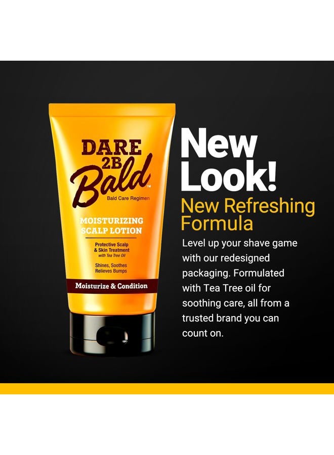 Dare 2B Bald مرطب هاي تايم جريء لتكون أصلع علاج لفروة الرأس، شجرة الشاي، 4.75 أونصة، أبيض (825930) - Image 4