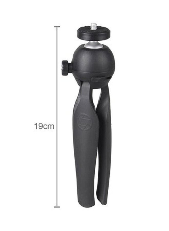 Mini Tripod Stand For Mobile Phone / Digital Camera Black - Image 5