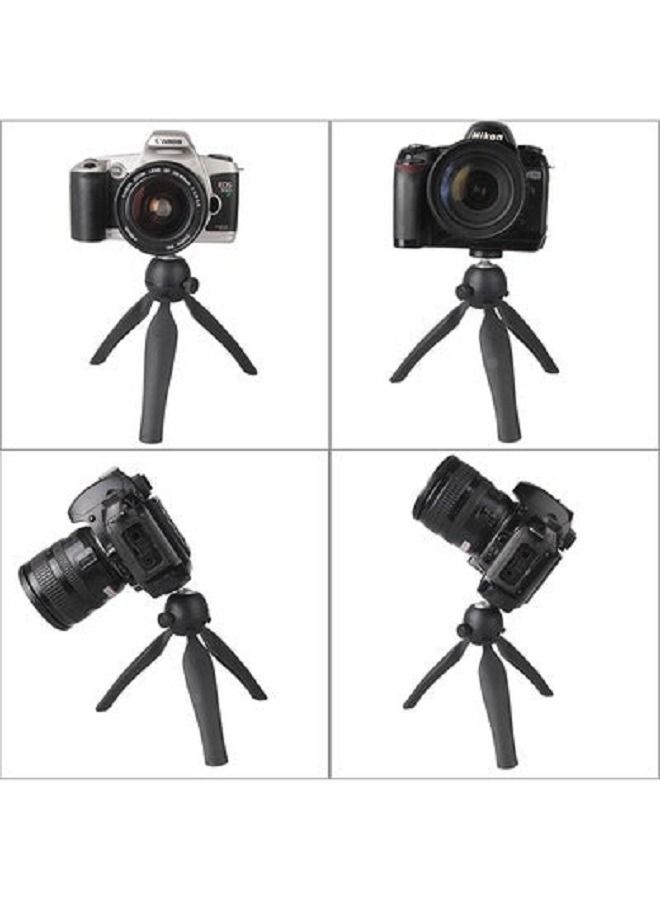 Mini Tripod Stand For Mobile Phone / Digital Camera Black - Image 2