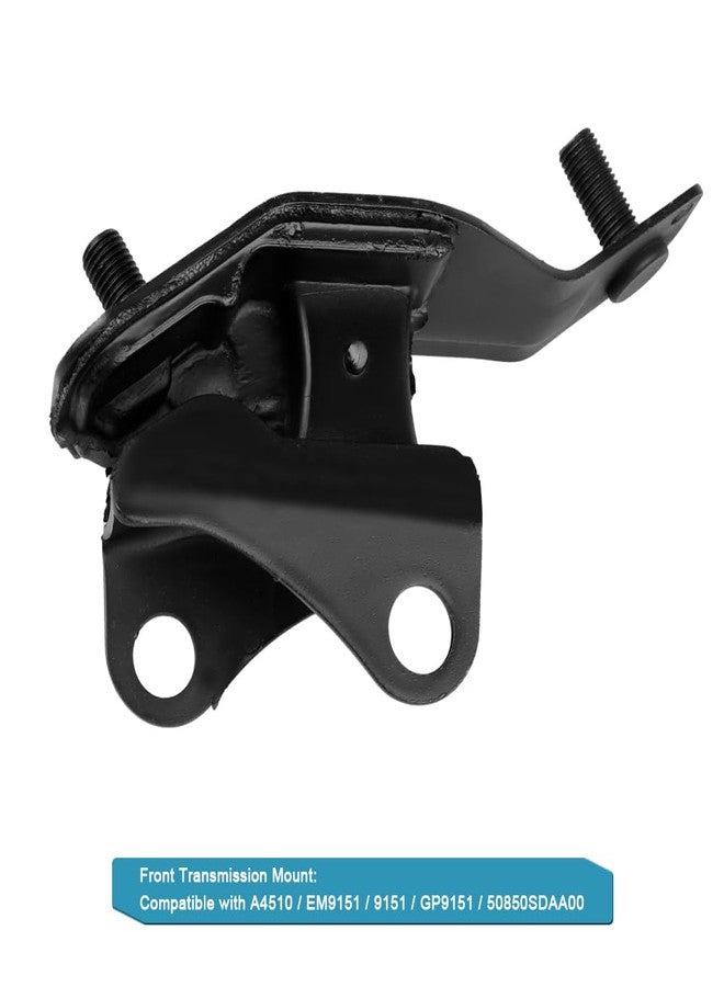 JDMON 3Pcs Engine Motor & Transmission Mount Kit Replacement for Honda Accord 2.4L 2003 2004 2005 2006 2007 Auto Trans Compatible with A4509 / EM9152 / 9152 / A4510 / EM9151 / 9151 / A4542 / 9225 - Image 5