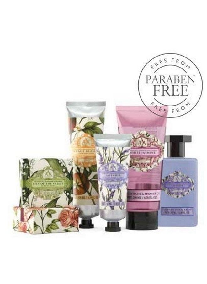 AAA DE AROMAS ARTESANALES DE ANTIGUA - AAA Floral - Luxury Body Cream - White Jasmine - Enriched with Shea Butter - 130 ml / 4.4 fl oz - Image 1