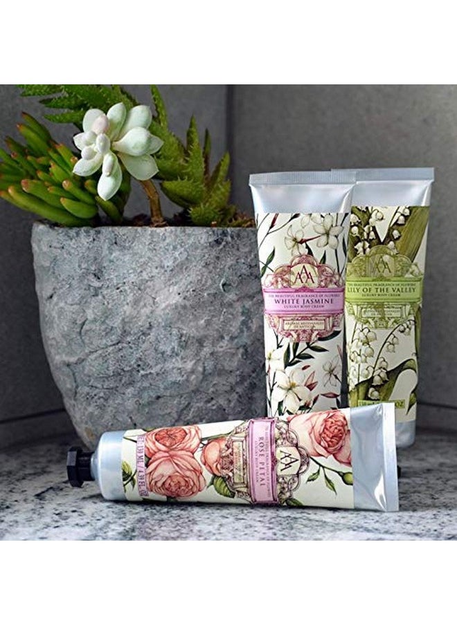 AAA DE AROMAS ARTESANALES DE ANTIGUA - AAA Floral - Luxury Body Cream - White Jasmine - Enriched with Shea Butter - 130 ml / 4.4 fl oz - Image 1