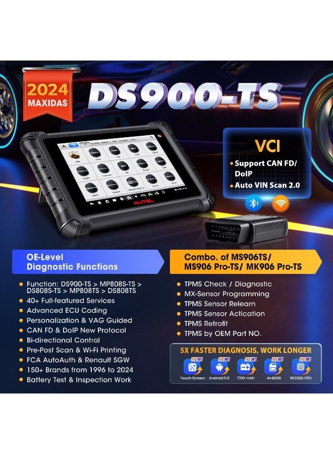 Autel MaxiDAS DS900-TS Automotive Diagnosis System - Image 5