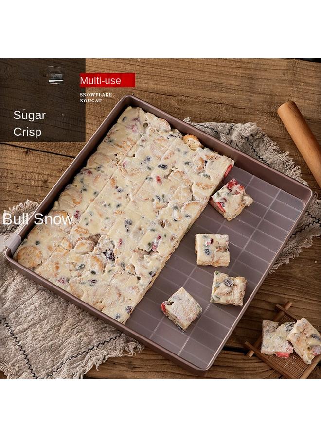 Bluejw PK7J Snowflake Crisp Mould Plate Nougat Tools Suit Household Complete Baking Diy Material Bag Homemade Non-stick - Image 4