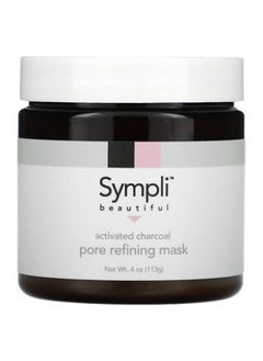 Sympli beautiful Sympli Beautiful Activated Charcoal Pore Refining Beauty Mask 4 oz (113 g) 