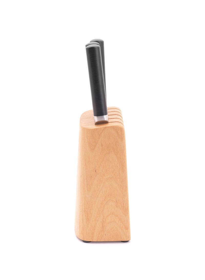 brabantia Knife Block plus Knives - Beech Wood  - Image 3