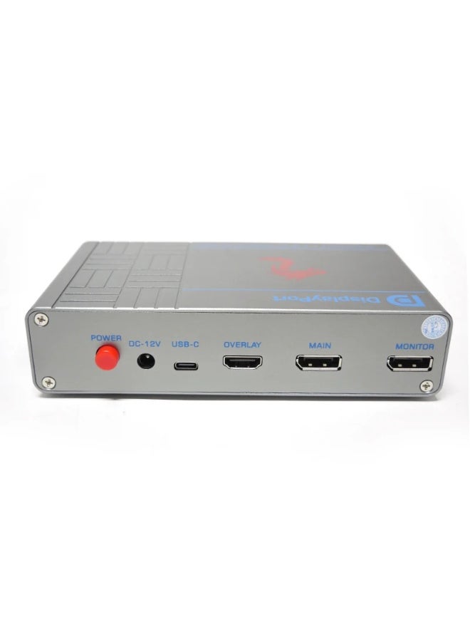 DMA 4K Adaptive Fuser Video Overlay Box Display DMA Video Processor Support for DMA Fuser Unit Box Computer Components