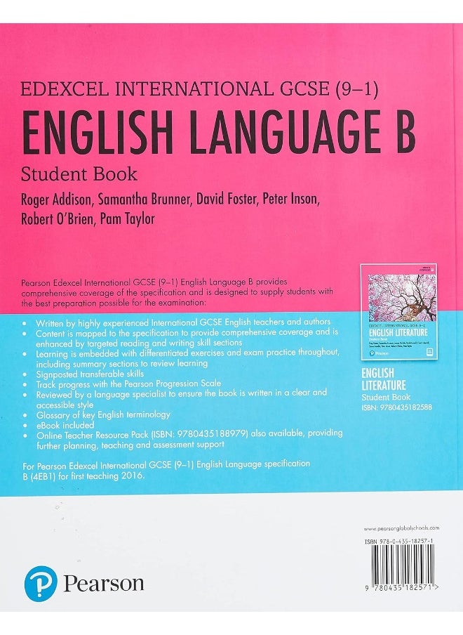 Pearson Edexcel International GCSE (9-1) English Language B Student Book