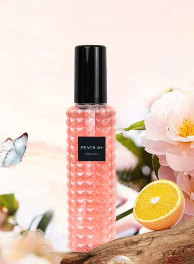 Tropical Citrus Burst Alcohol-Free Body & Hair Fragrance Spray 100ml, Long Lasting Blood Orange Tangerine Jasmine Sandalwood Scent, Gentle Water-Based Mist for Women - Image 1