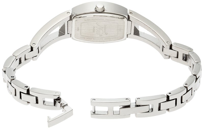 Armitron Women's 75/3531MPSV Genuine Crystal Accented Silver-Tone Bangle Watch - Image 1