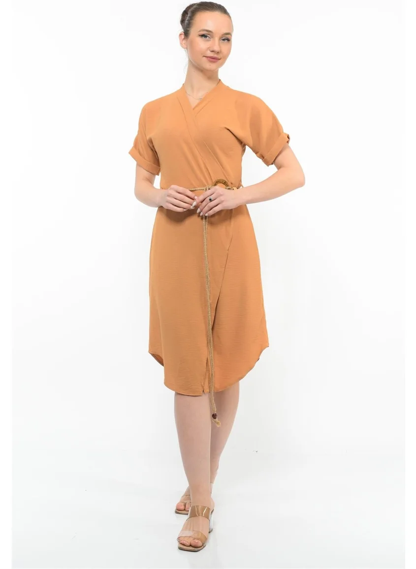 Nuseel Wrap Front Dress