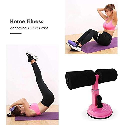 DISHIN SWAMEY Push up Stand for Abdominal Chest and arm Muscles Exercise Adjustable Assistant Fitness Equipment, curl Exercise with Suction Cup - Image 3