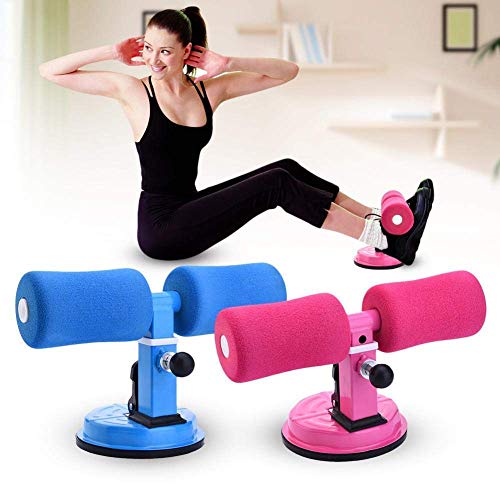 DISHIN SWAMEY Push up Stand for Abdominal Chest and arm Muscles Exercise Adjustable Assistant Fitness Equipment, curl Exercise with Suction Cup - Image 1