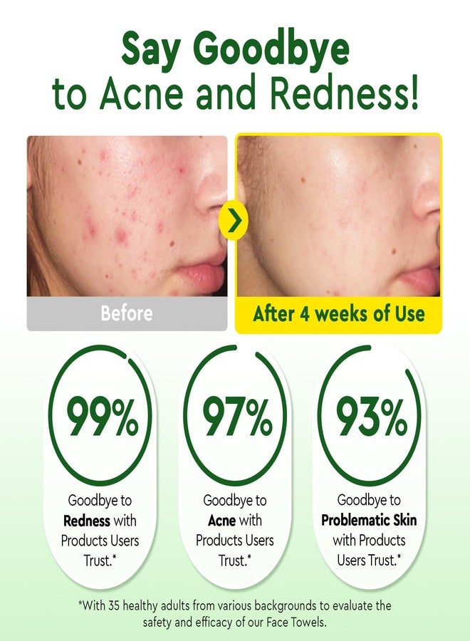 Elvira 200 Count (2 Pack) Disposable Face Towels, Biodegradable Skincare Facial Cleansing Towels, Ultra Soft & Thick Makeup Remover Dry Wipes, Lint-Free & Vegan for Sensitive Skin, Travel Essential - Image 4